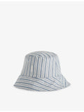 Moncler striped cotton bucket hat - British product