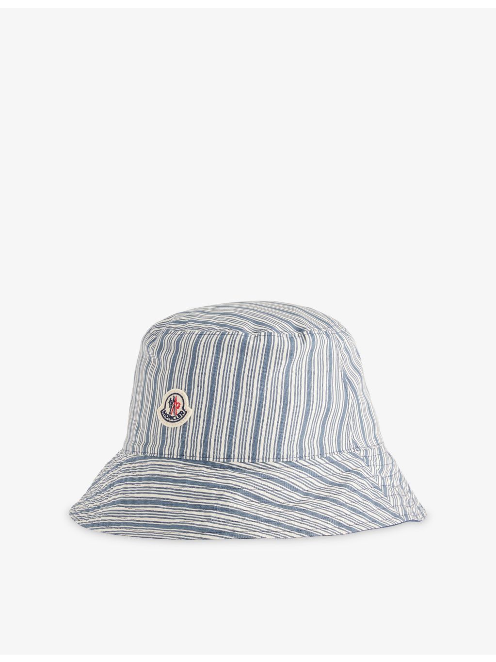 Moncler striped cotton bucket hat - British product