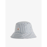 Moncler striped cotton bucket hat - British product