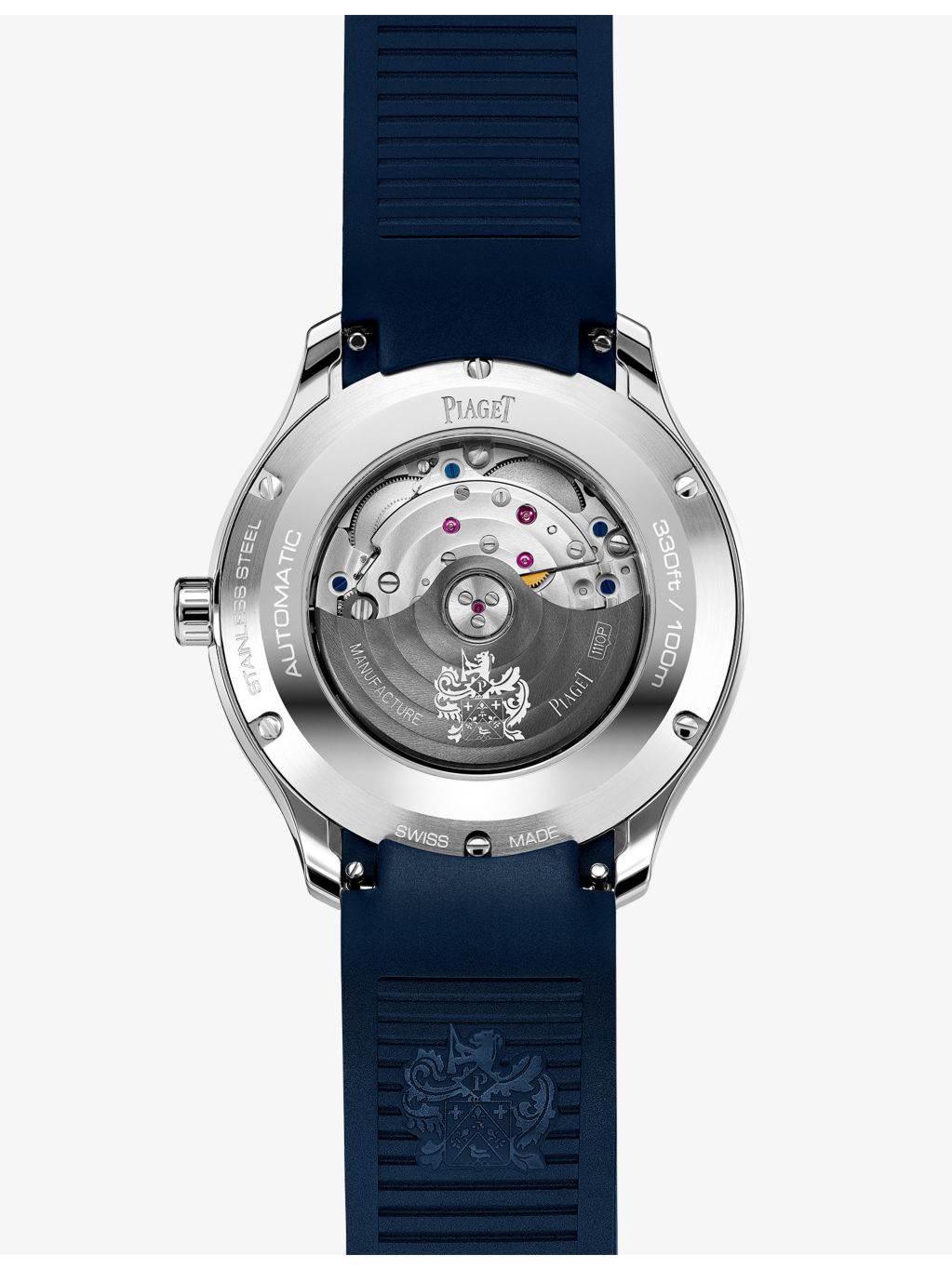 Piaget Polo Signature stainless steel watch 42mm, imported from the UK