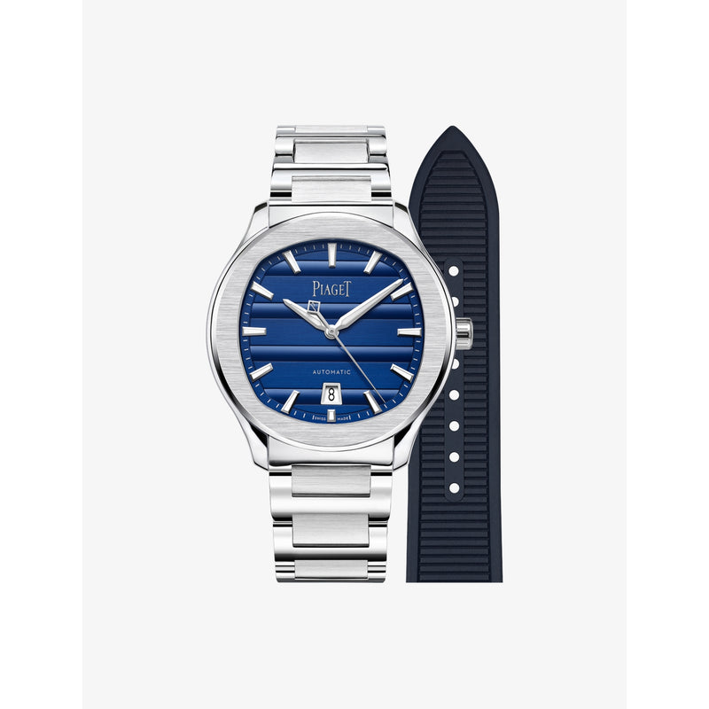 Piaget stainless steel date watch 42mm, imported from the UK