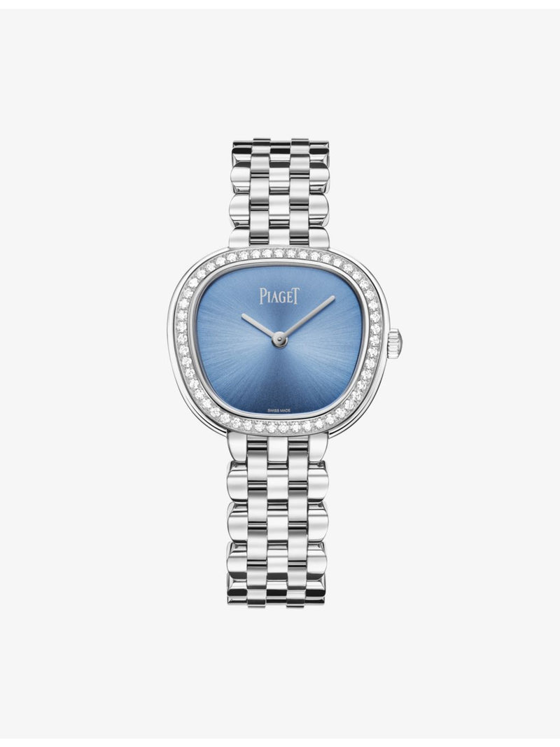 Piaget Sixtie stainless steel diamond watch 29mm, imported from the UK