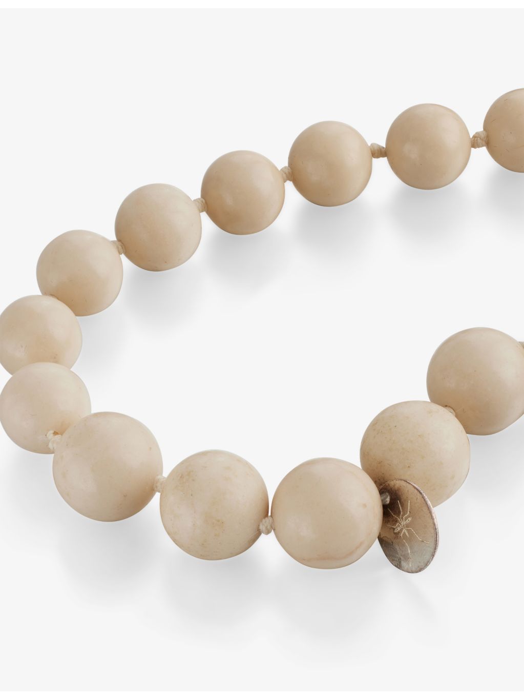 MOSQUITO beaded jade onyx necklace 82cm - British product