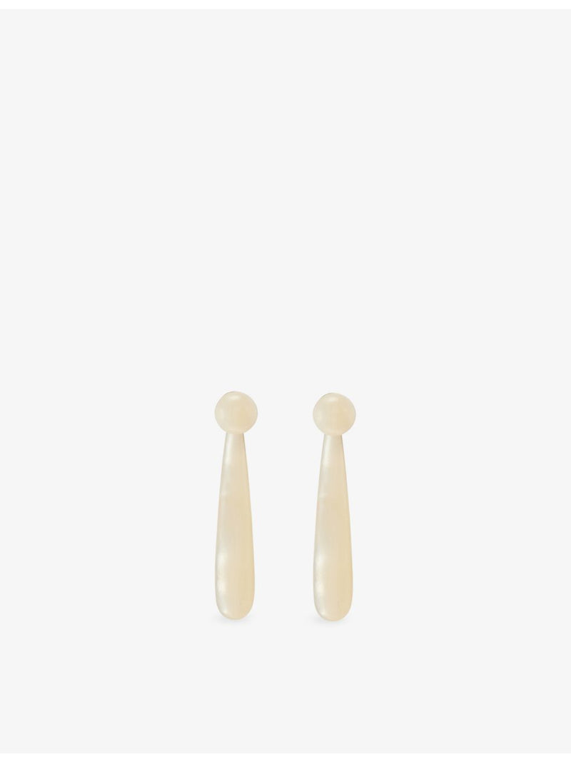 Sorelita mother-of-pearl sterling-silver earrings, UK version
