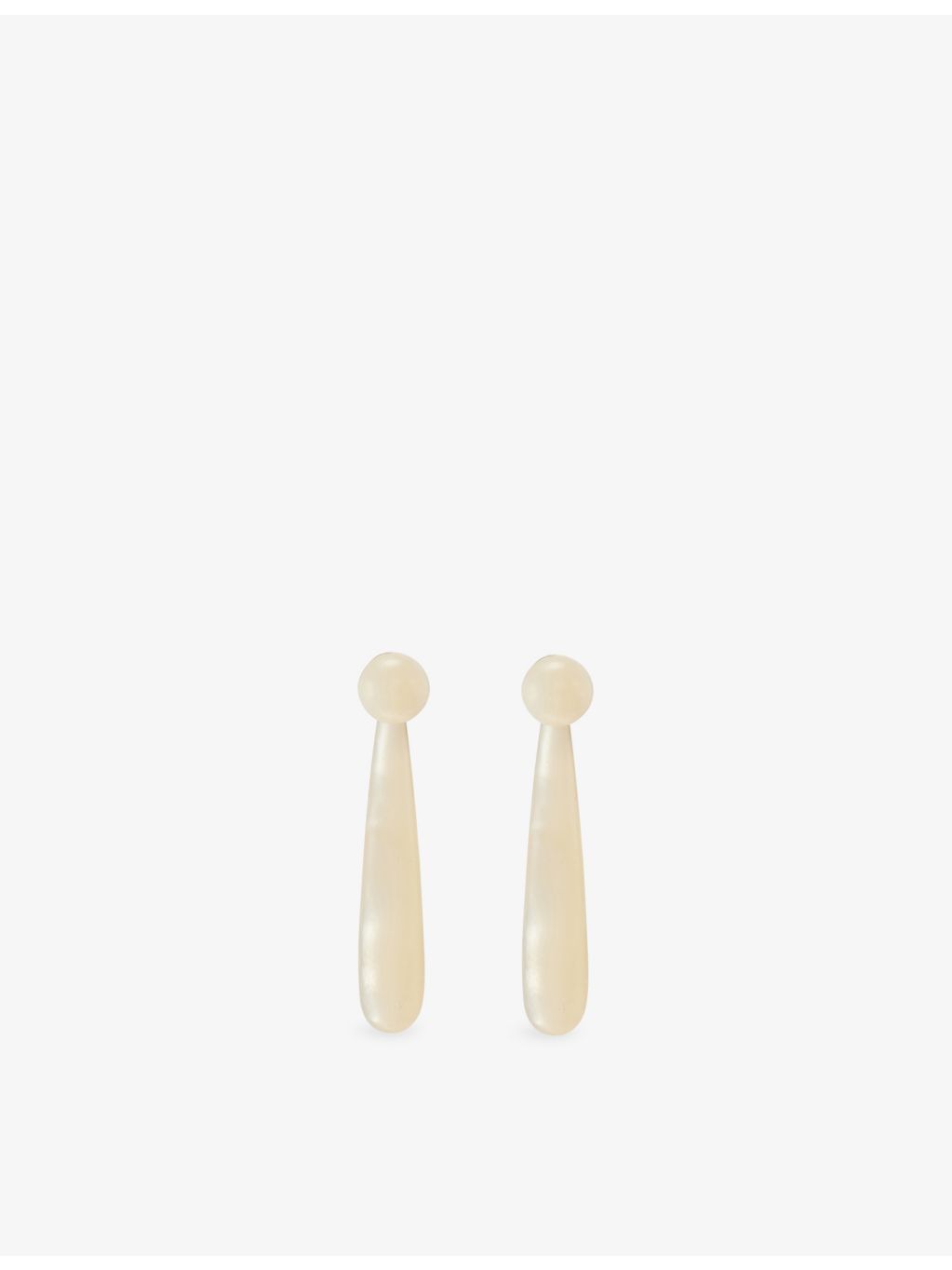 Sorelita mother-of-pearl sterling-silver earrings, UK version