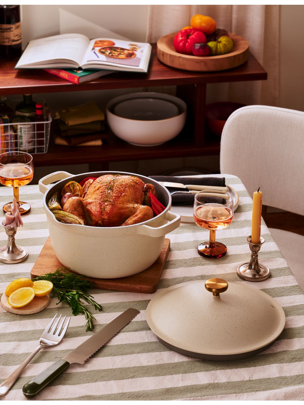Our Place Perfect Pot ceramic non-stick cookware 5.2L, imported from the UK