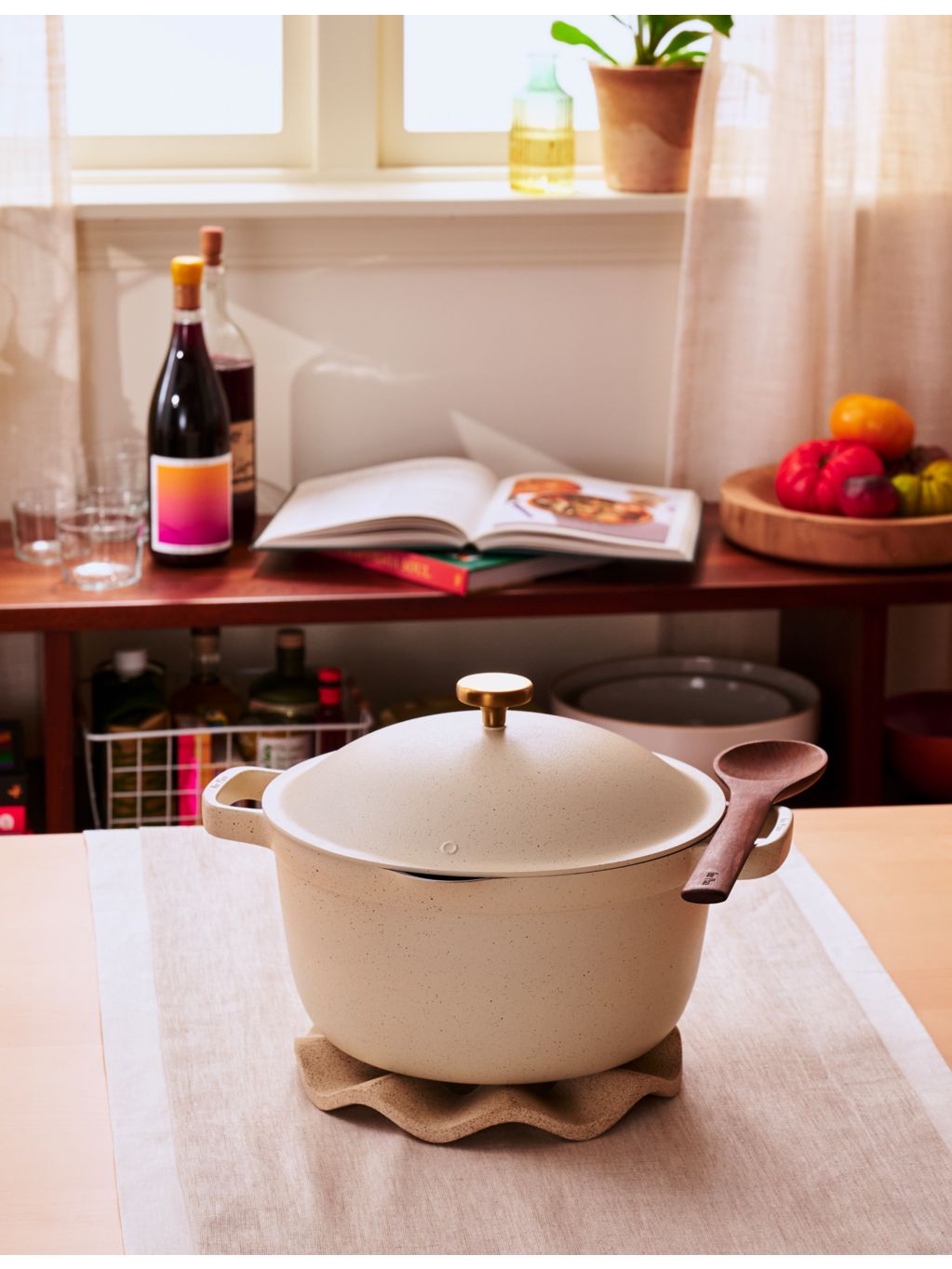 Our Place Perfect Pot ceramic non-stick cookware 5.2L, imported from the UK
