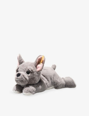 selfridges Steiff Brie French Bulldog Soft Toy 24cm- Buy online at McGrocer