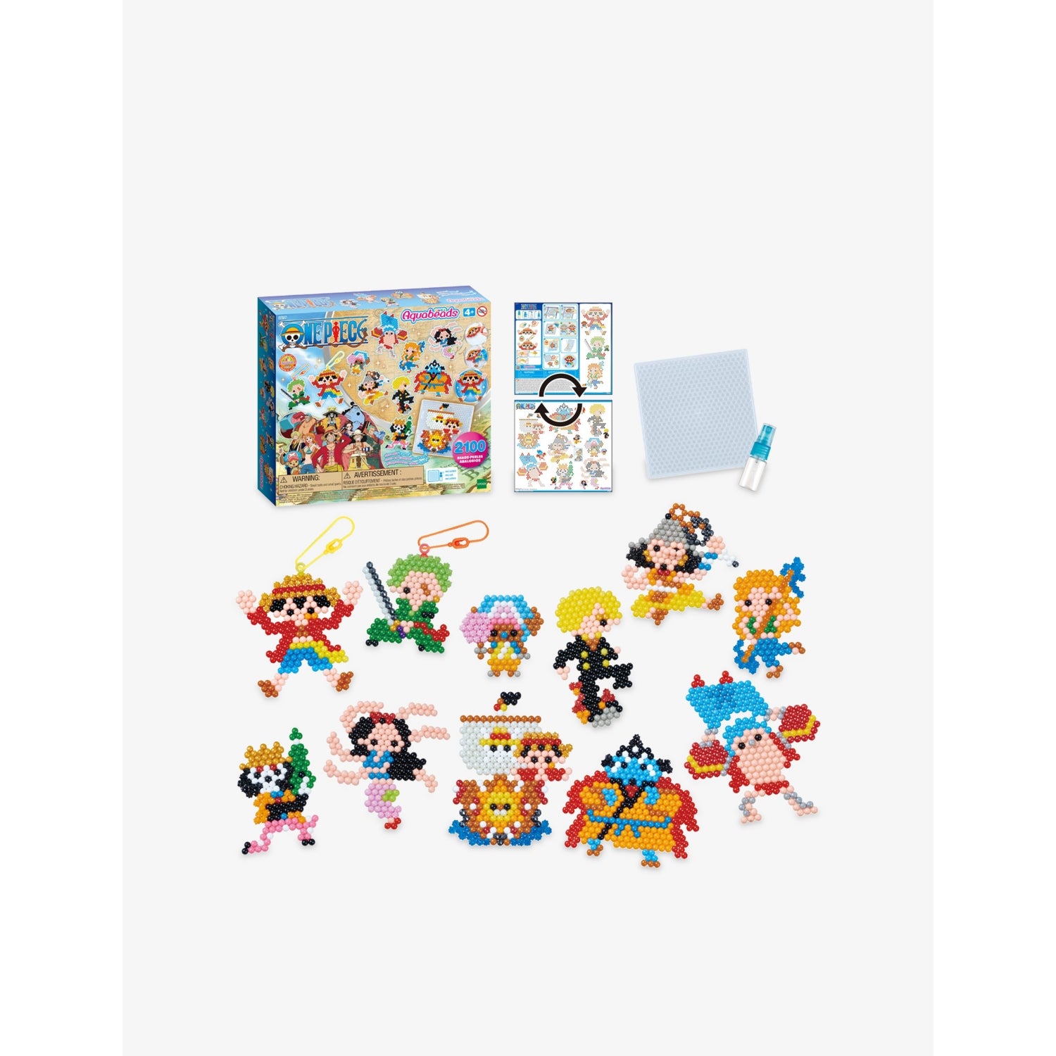 Aquabeads One Piece craft kit with 2100 beads - British product