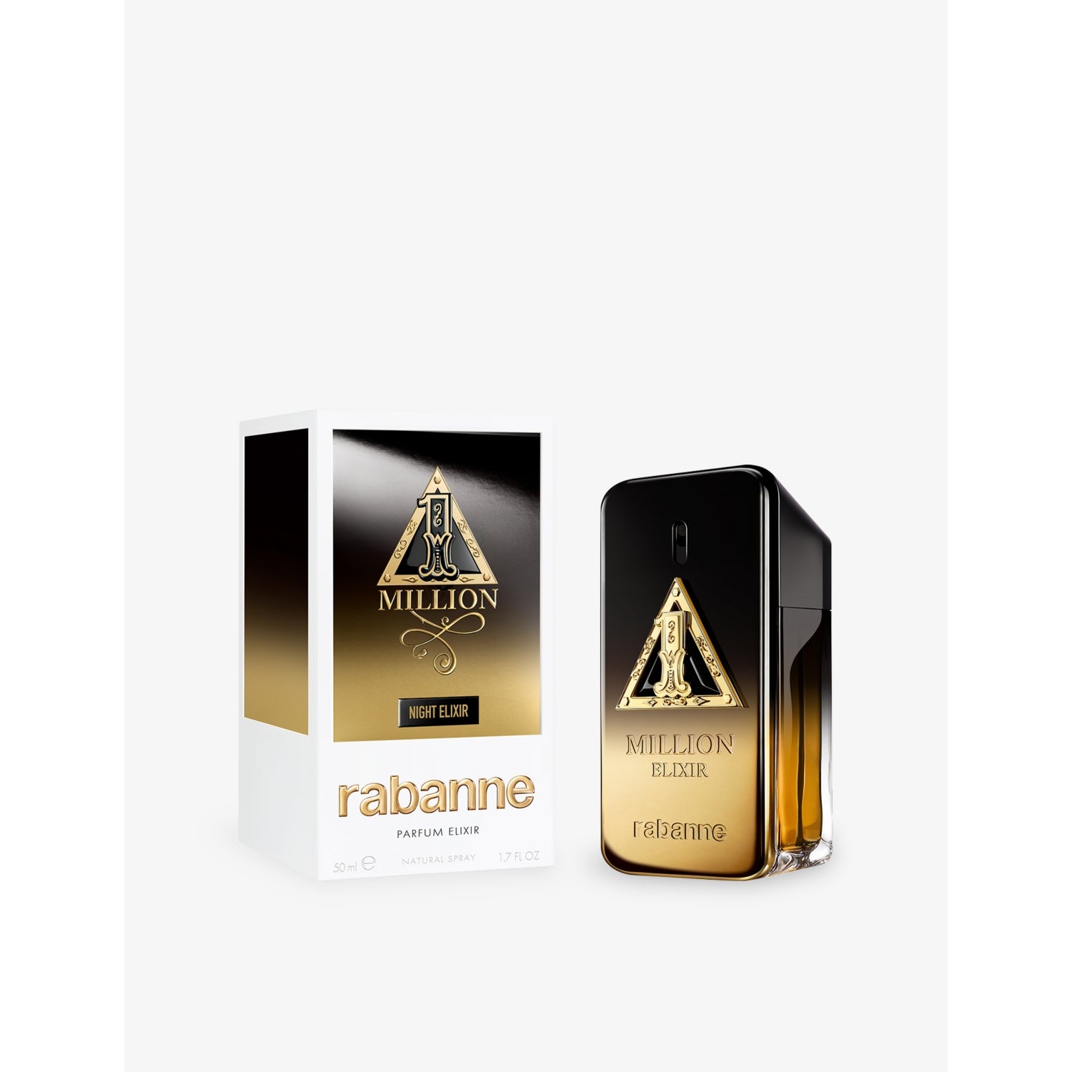 Rabanne 1 Million Night perfume elixir 50ml (British brand)