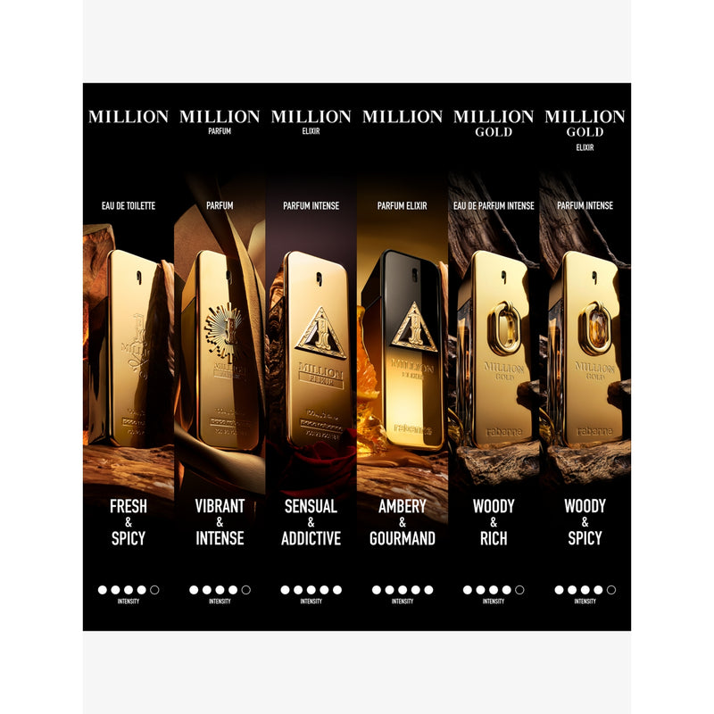Rabanne 1 Million Night perfume elixir 50ml (British brand)