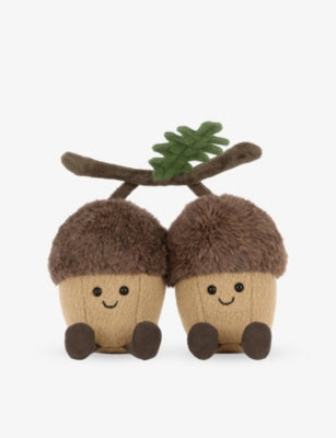 Jellycat Amuseables Acorns soft toy 18cm, UK version
