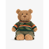 Jellycat Bartholomew Bear 26cm soft toy with hiking outfit - British product