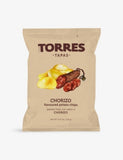 Torres tapas chorizo potato crisps 125g (British brand)
