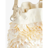 Staud Lila mini pearl oyster shell bucket bag, (British brand)