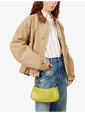 Staud Ollie leather shoulder bag with two-tone strap - British product