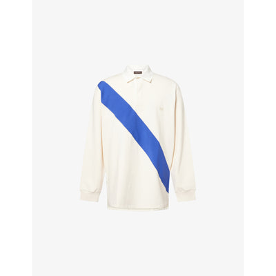 selfridges Wales Bonner Prism Striped Cotton Rugby Top- Buy online at McGrocer