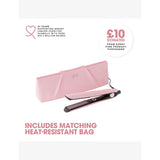 ghd Gold hair straightener in Dusted Pink, imported from the UK