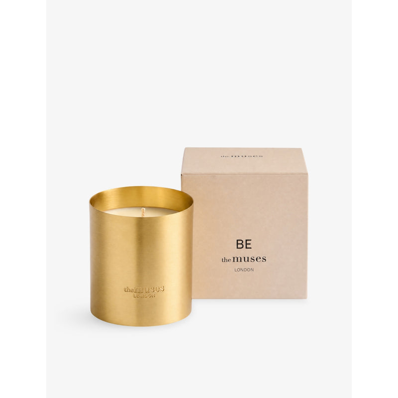 The Muses London scented candle with brass vessel 220g, UK version