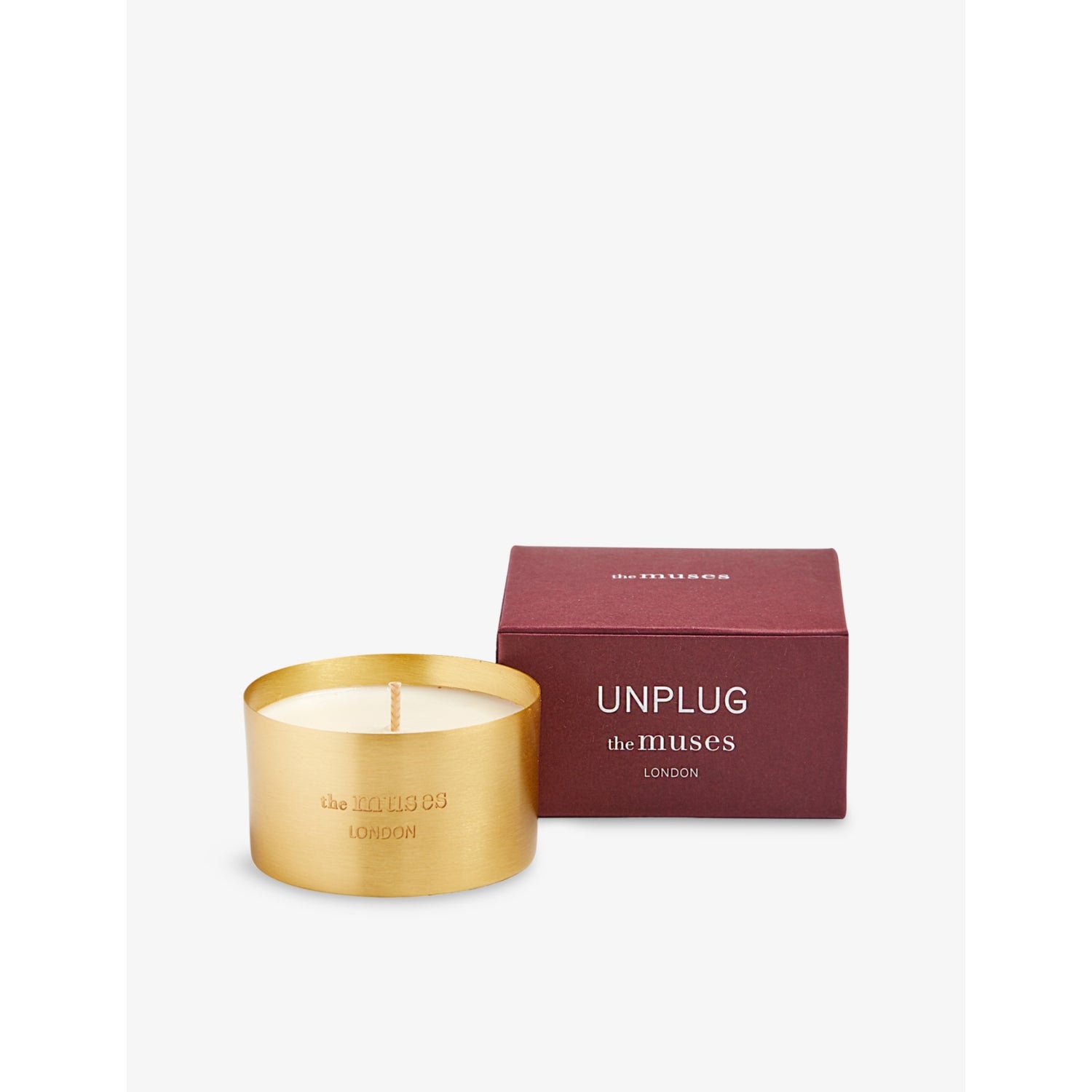London Unplug scented candle 110g, UK version