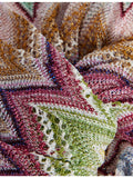 Missoni chevron metallic-knit turban, UK version