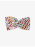 Missoni chevron knit twist headband 100% polyester, UK version