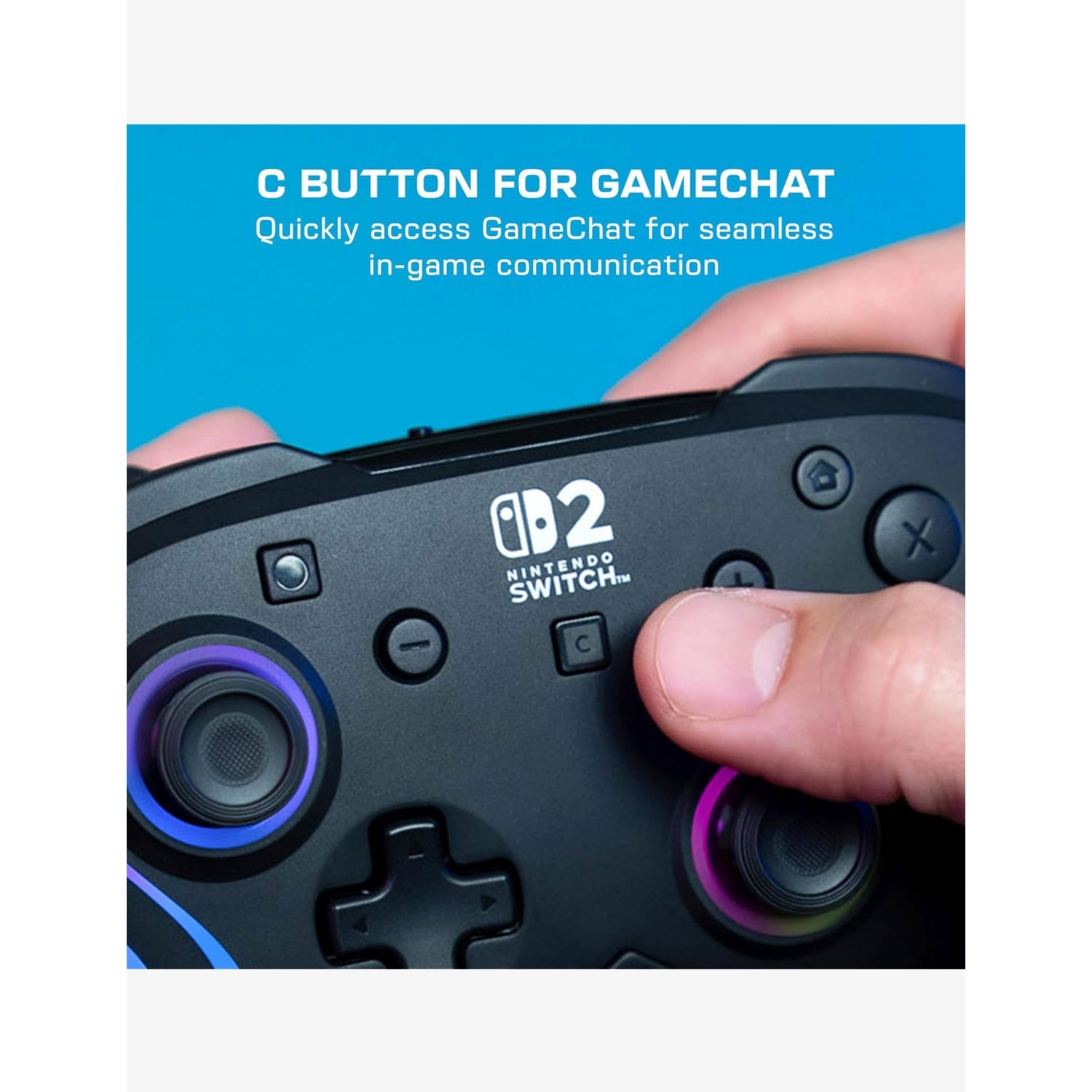 Turtle Beach Afterglow Wave Switch 2 wireless controller - British product