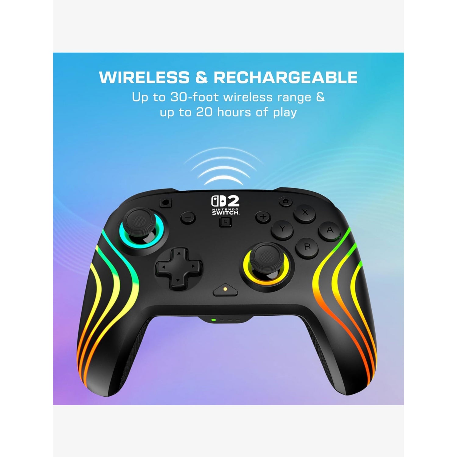 Turtle Beach Afterglow Wave Switch 2 wireless controller - British product