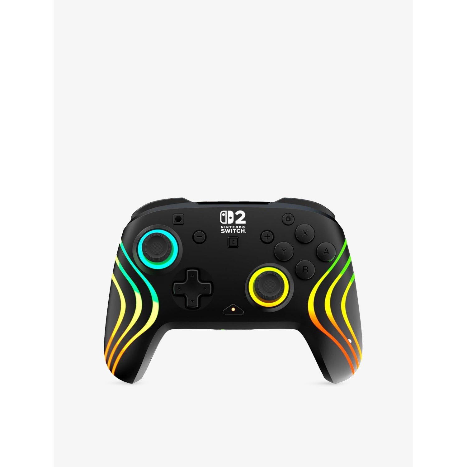 Afterglow Wave Wireless RGB Gaming Controller Nintendo Switch 2 - BLACK