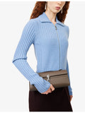 Savette Symmetry slim leather top-handle bag, UK version