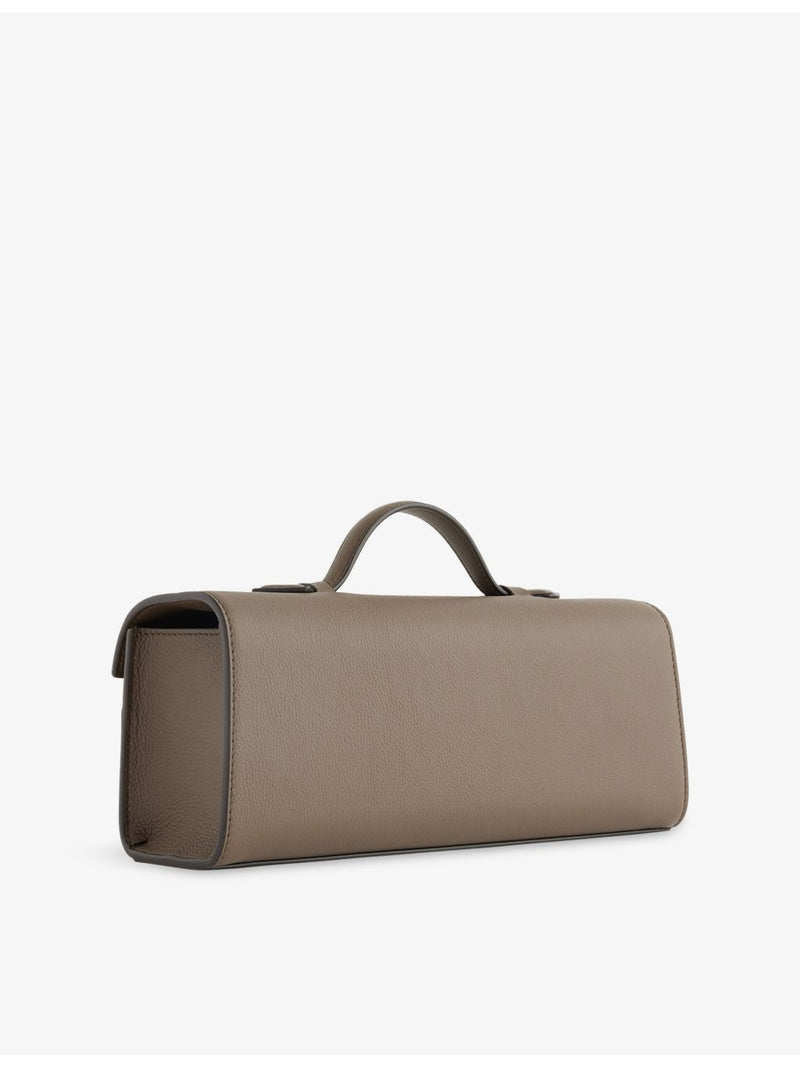 Savette Symmetry slim leather top-handle bag, UK version