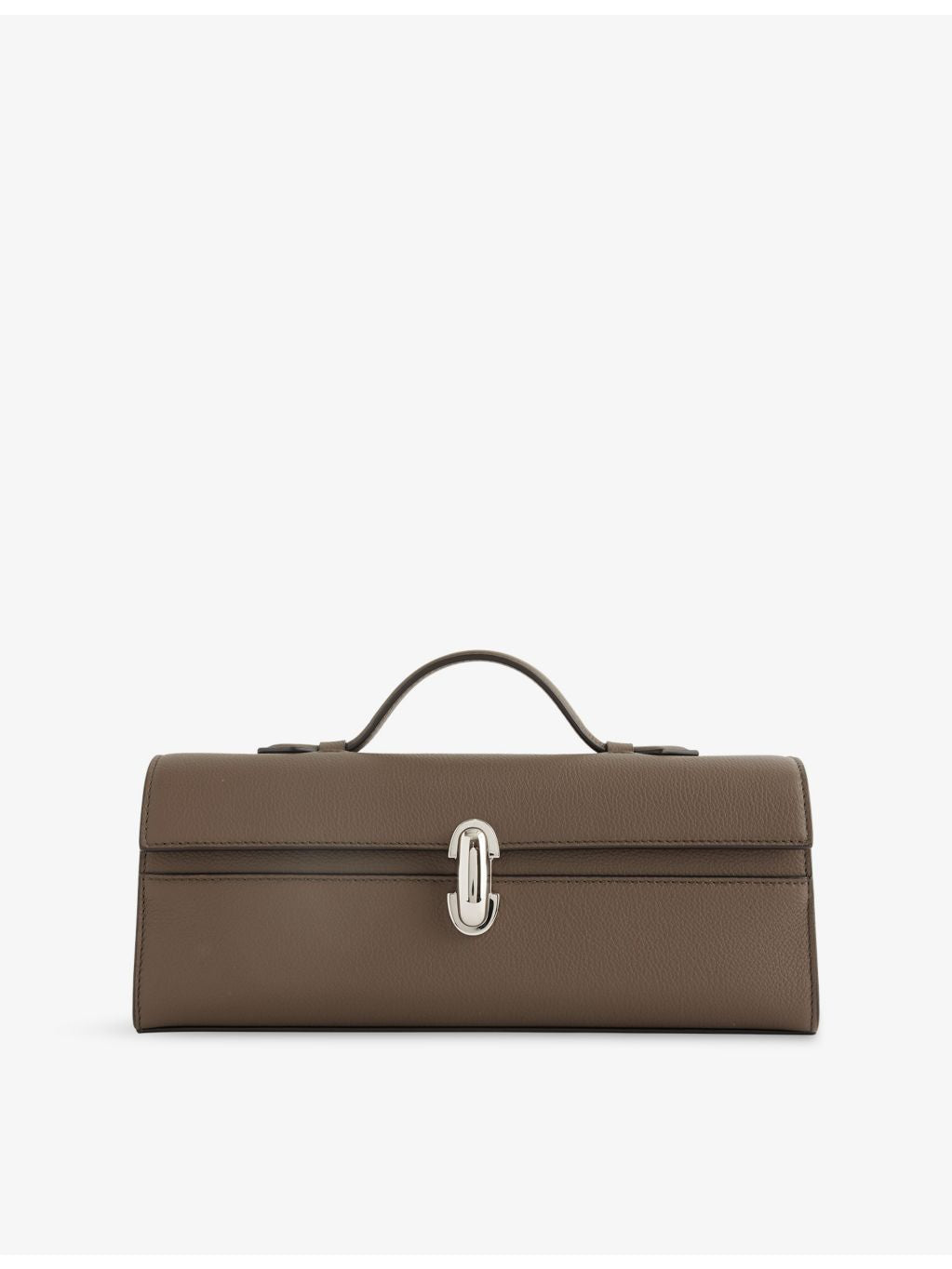 Savette Symmetry slim leather top-handle bag, UK version