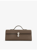 Savette Symmetry slim leather top-handle bag, UK version