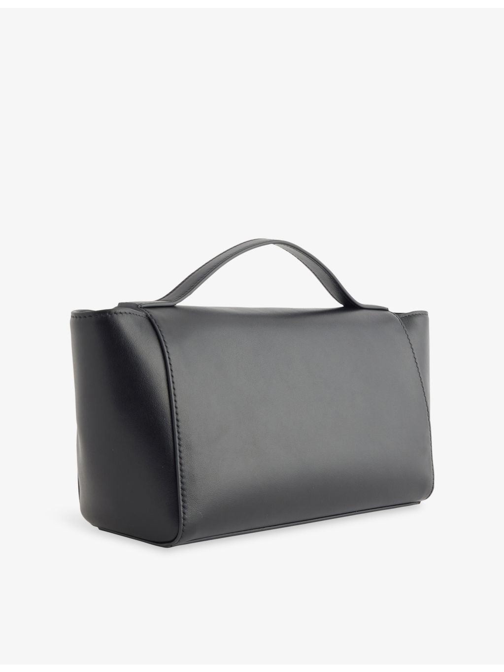 Savette Symmetry Trapeze leather top-handle bag, UK version