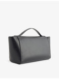 Savette Symmetry Trapeze leather top-handle bag, UK version