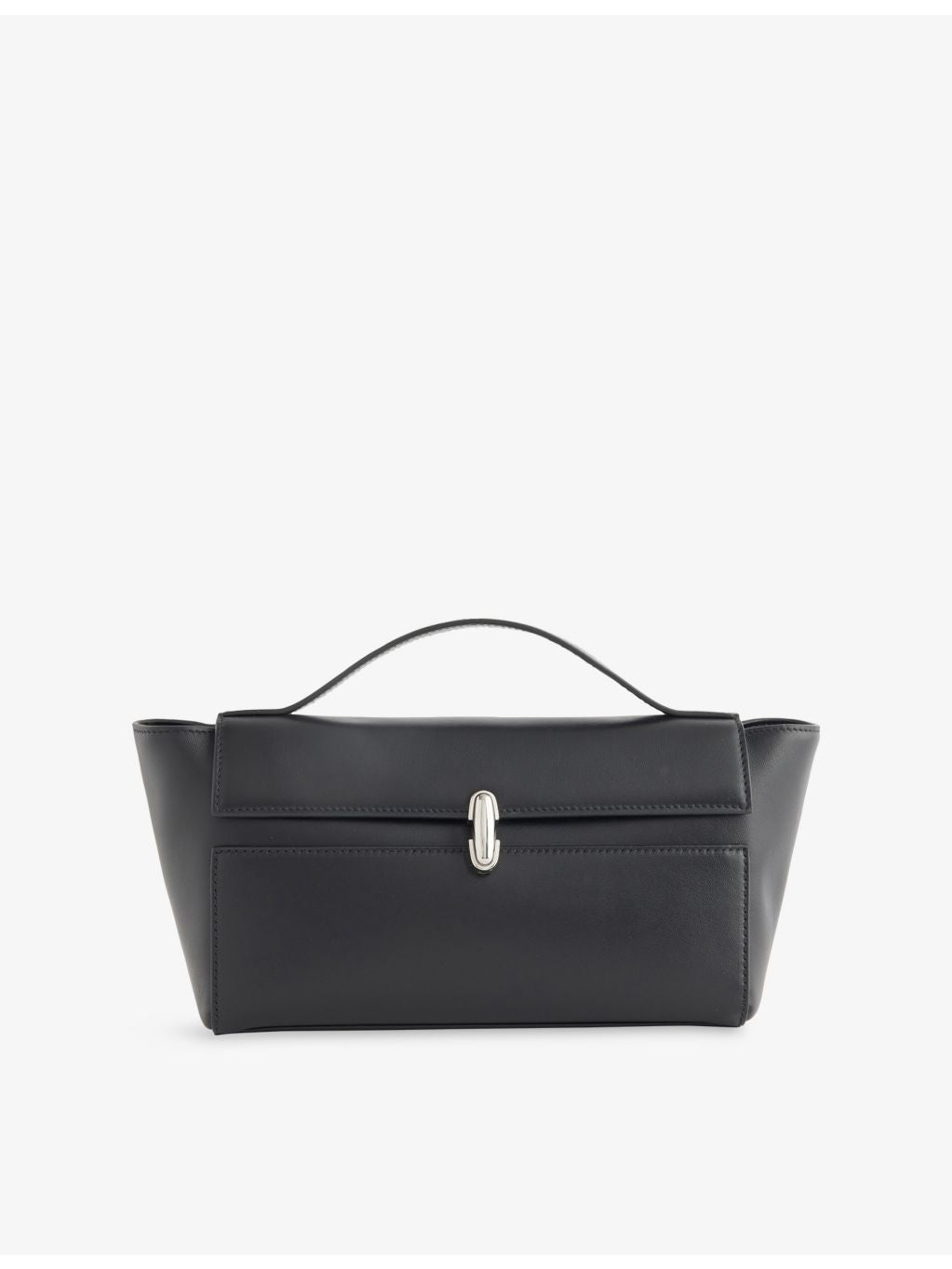 Savette Symmetry Trapeze leather top-handle bag, UK version