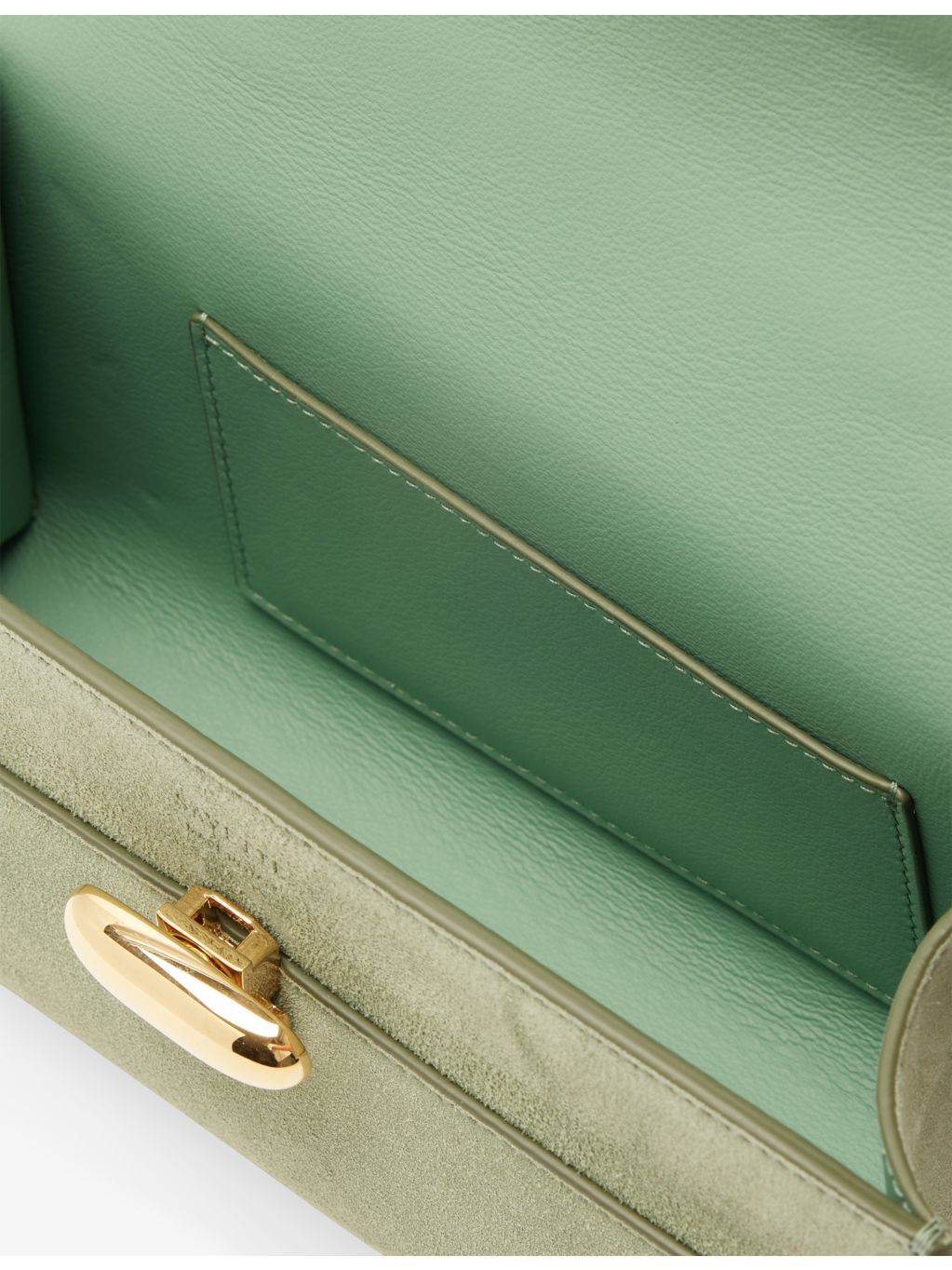 Savette suede top-handle bag - British product