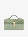 Savette suede top-handle bag - British product