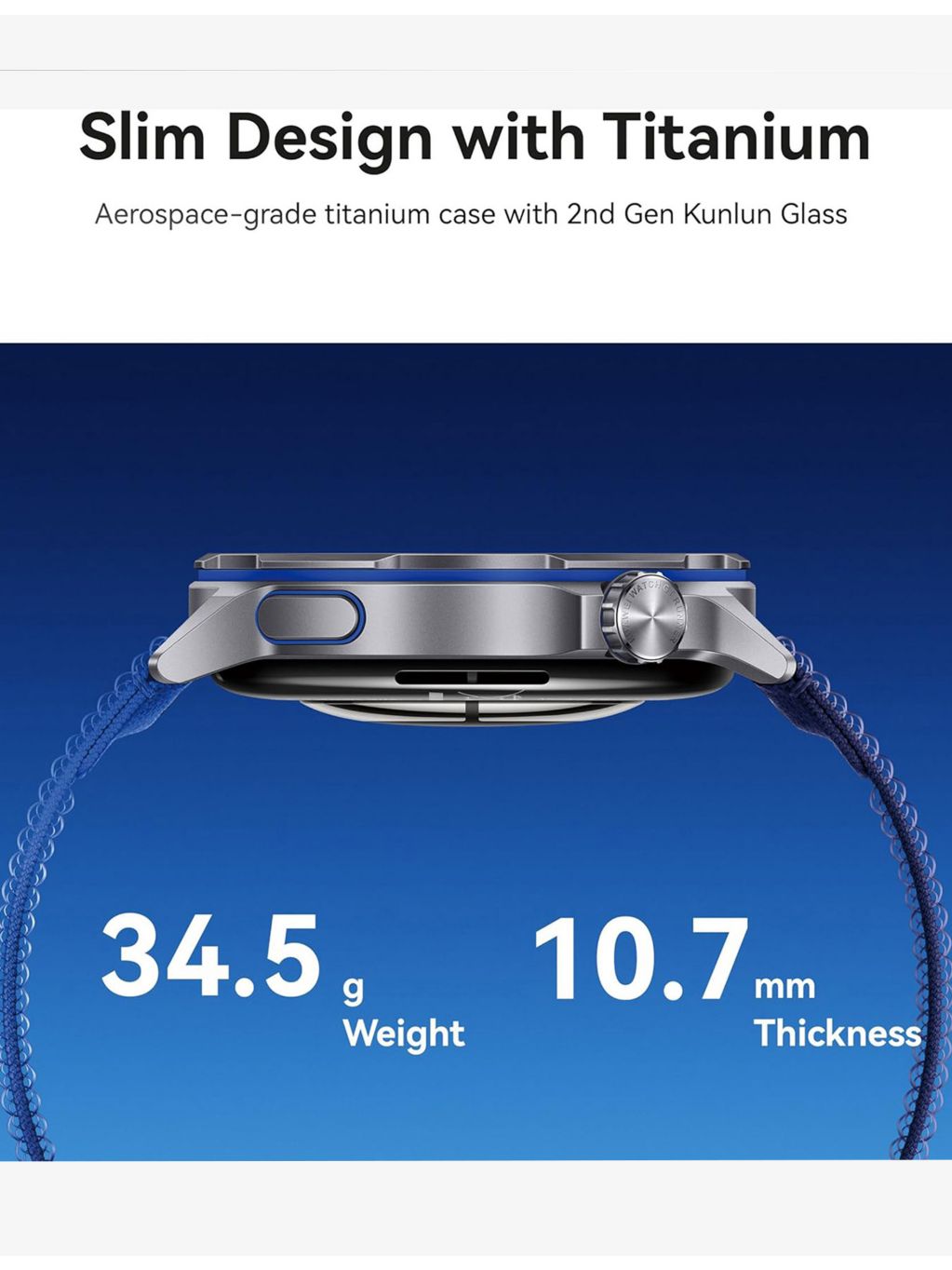 HUAWEI Watch GT Runner 2 GPS smart watch, imported from the UK
