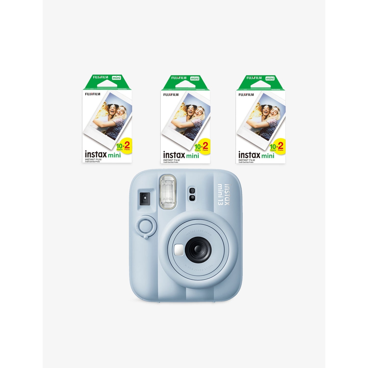 Instax Mini 13 + Film Bundle - CANDY PINK