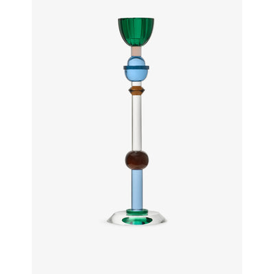 selfridges Reflections Copenhagen Valentin Multicolored Crystal Candle Holder- Buy online at McGrocer
