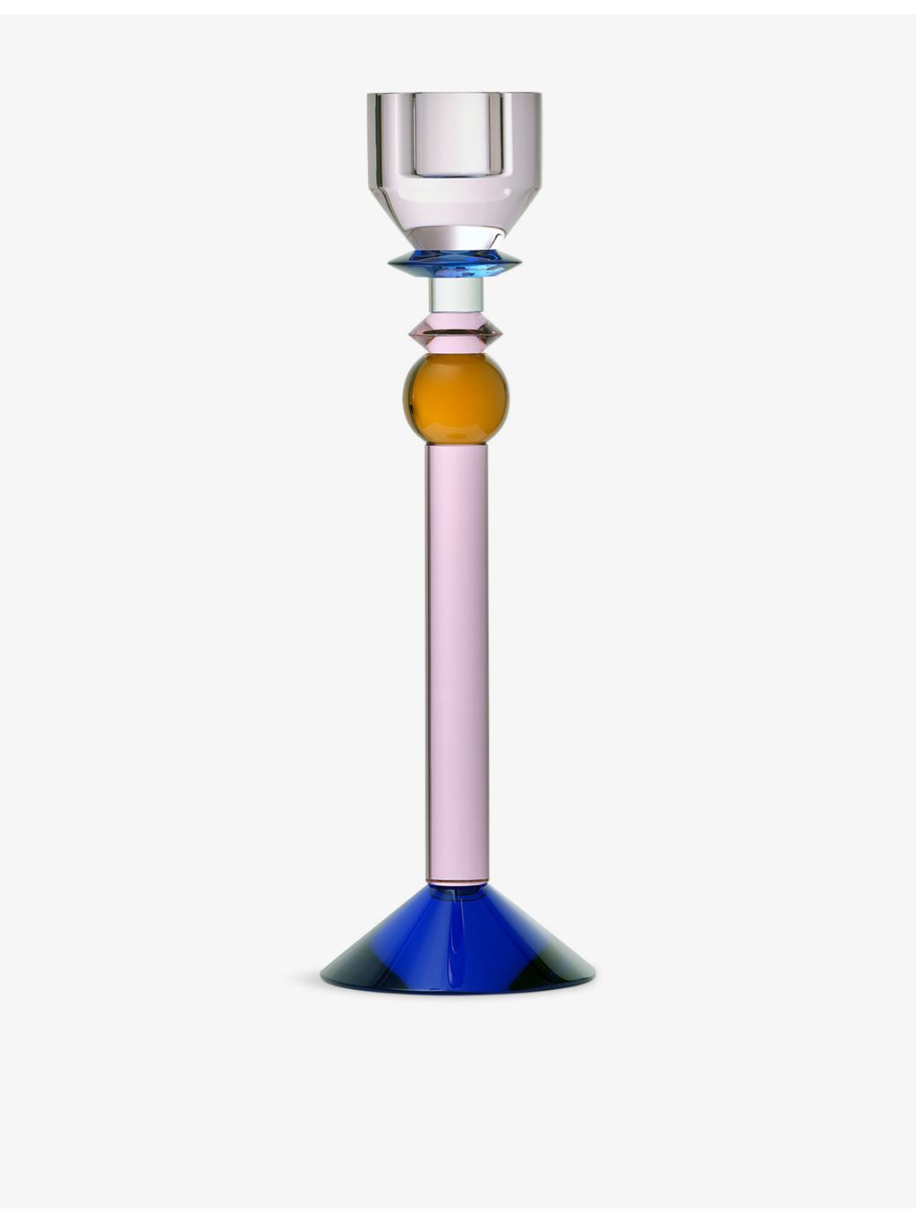 Reflections Copenhagen Rosalin crystal candle holder (British brand)