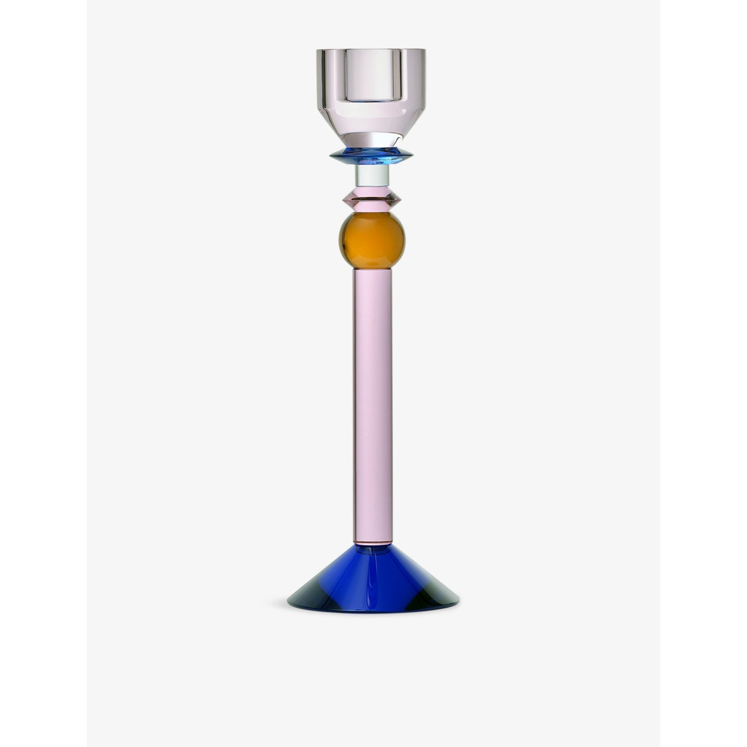 Reflections Copenhagen Rosalin crystal candle holder (British brand)