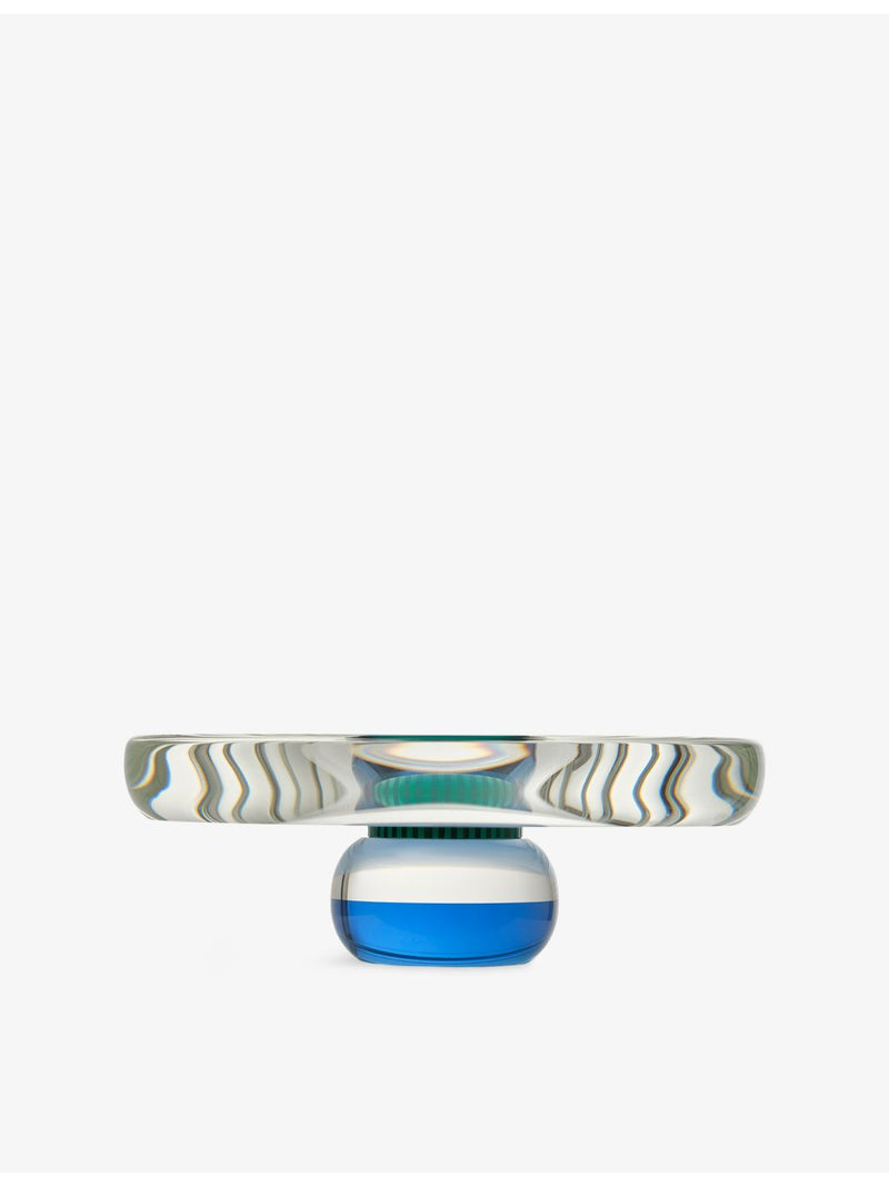Reflections Copenhagen Colette crystal tray 31.6cm (British brand)