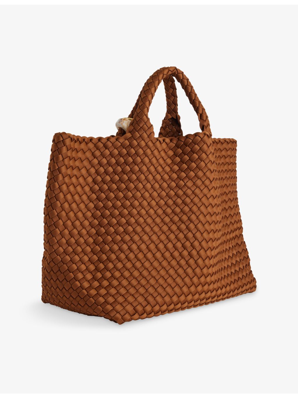 Naghedi St Barths medium woven tote bag, imported from the UK