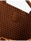 Naghedi St Barths medium woven tote bag, imported from the UK