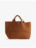 Naghedi St Barths medium woven tote bag, imported from the UK