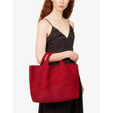 St Barths woven tote bag medium, imported from the UK