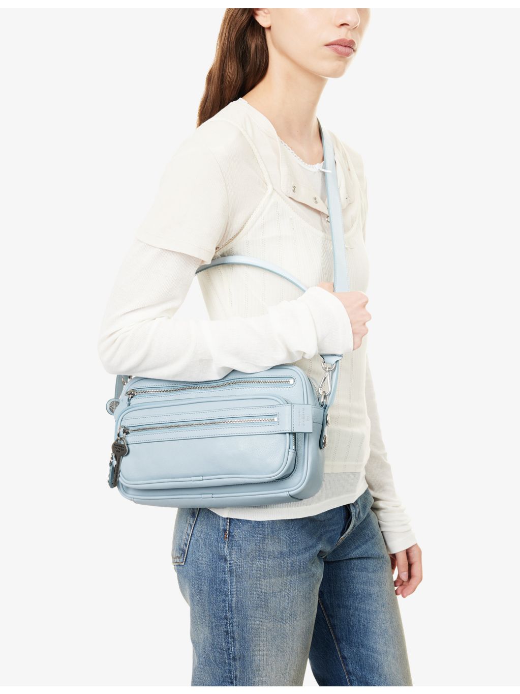 Acne Studios Camero Party leather shoulder bag (British brand)