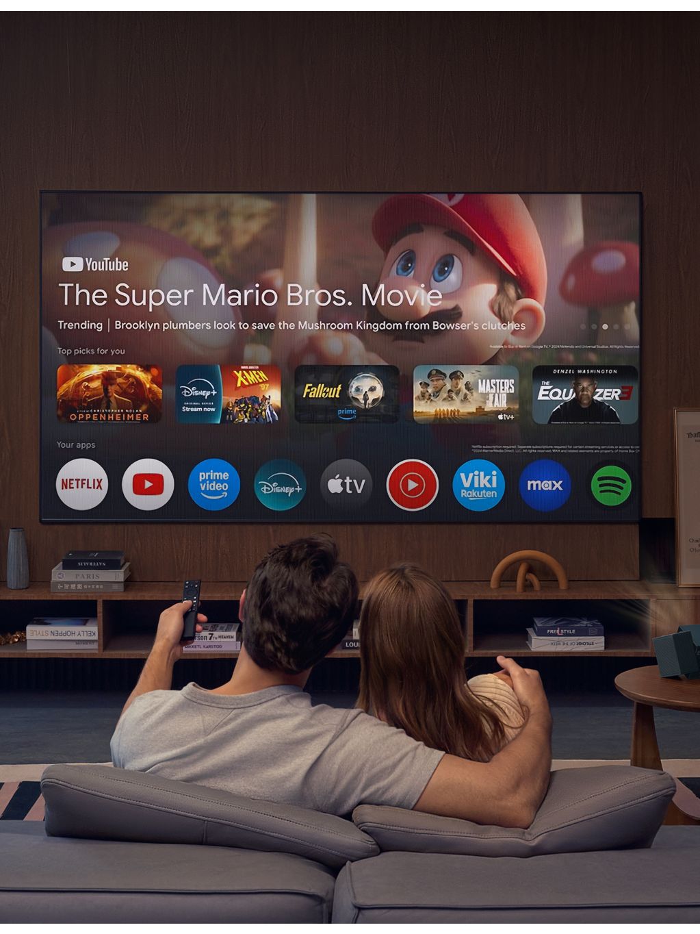 TCL PlayCube portable projector, imported from the UK